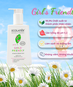 Dung dịch vệ sinh Ecolatier cho bé gái từ 3 tuổi 250 ml
