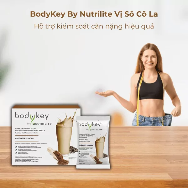 BodyKey By Nutrilite giúp hỗ trợ tăng cường sức khỏe và kiểm soát cân nặng hiệu quả
