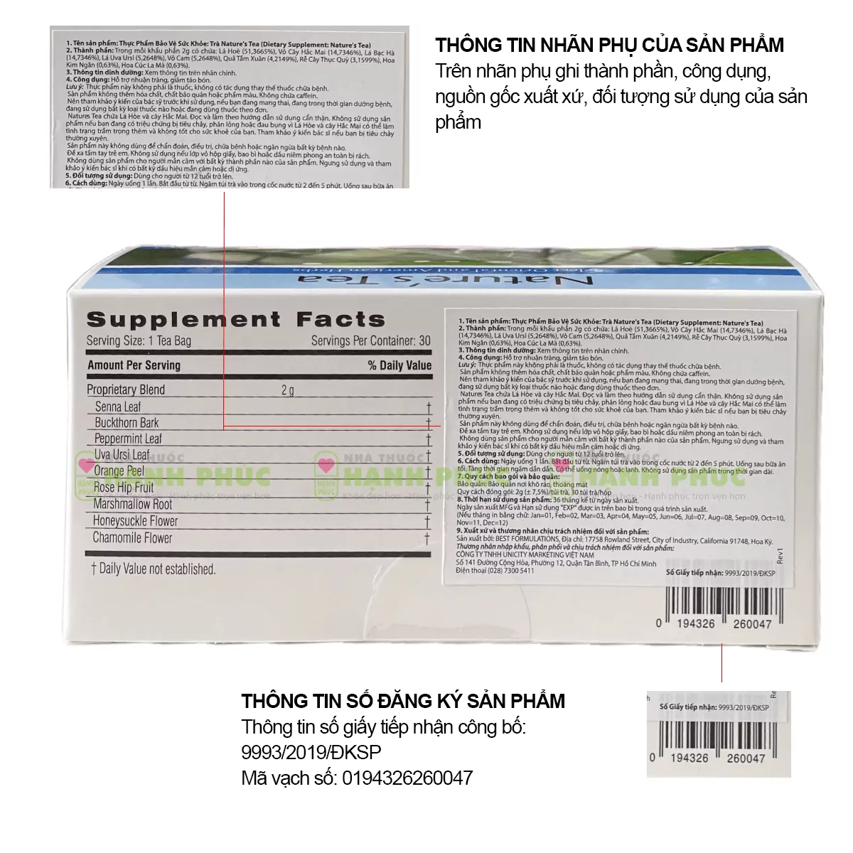 a5d5d67c-cf4e-4246-9c83-6245a3372e28-png Thông tin trên nhãn phụ của sản phẩm trà thải độc ruột nature's tea unicity