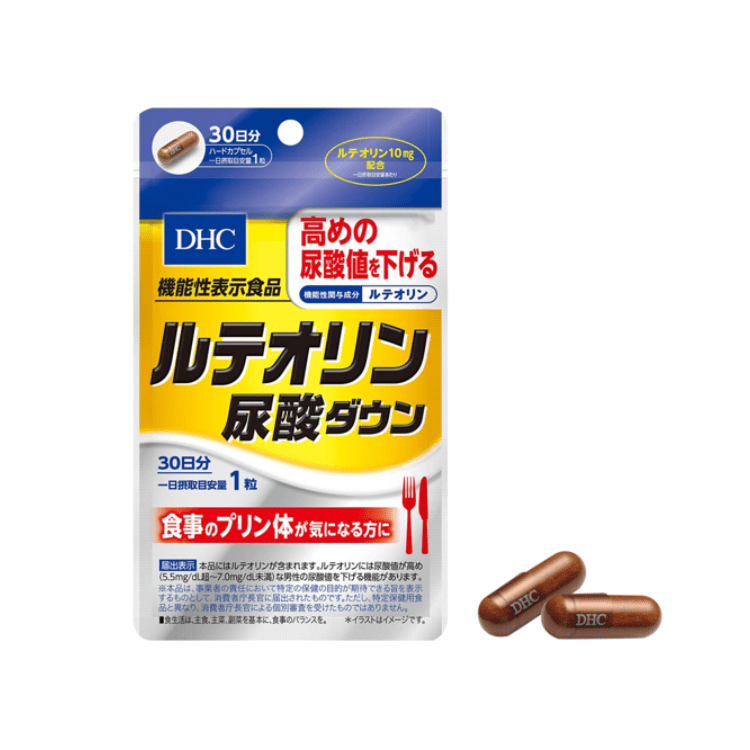 anh dhc luteolin uric acid down 1