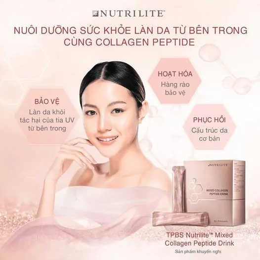 Sản phẩm Collagen Amwat giúp nuôi dưỡng làn da từ sâu bên trong
