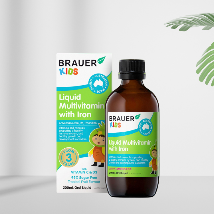 brauer multivitamin with iron hang chinh hang