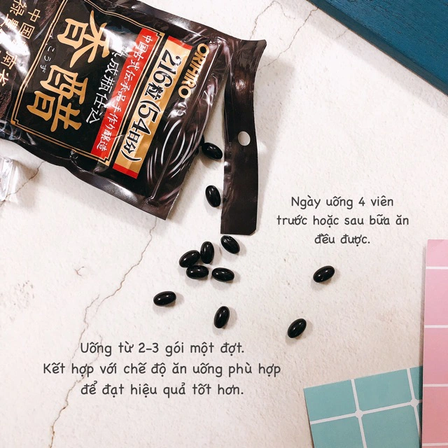 cach dung vien giam den orihiro