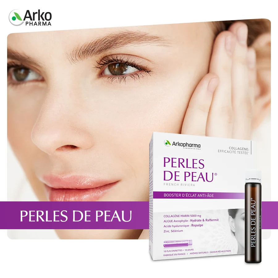 collagen perles de peau arkopharma 1