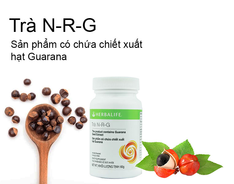 Trà N-R-G hỗ trợ giảm cân