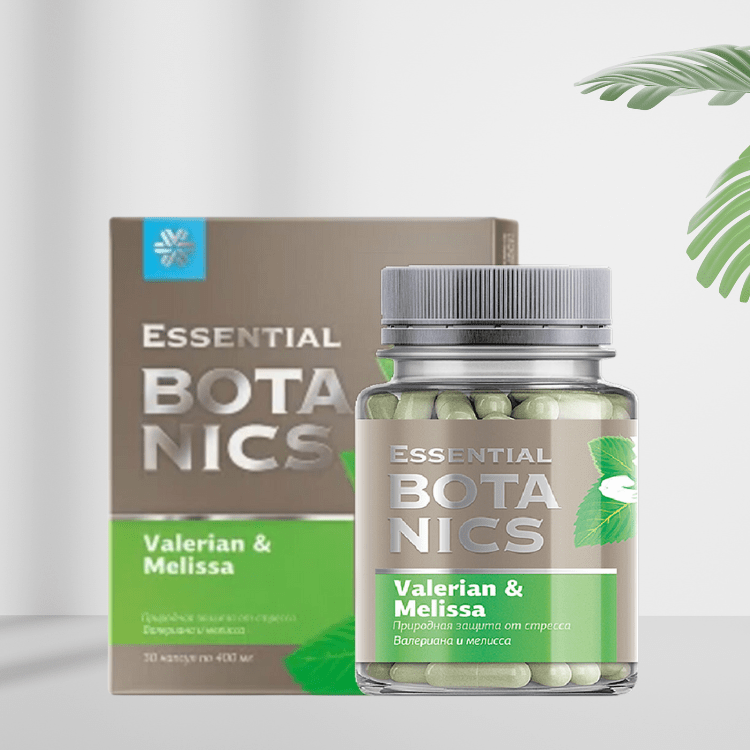 essential botanics valerian melissa