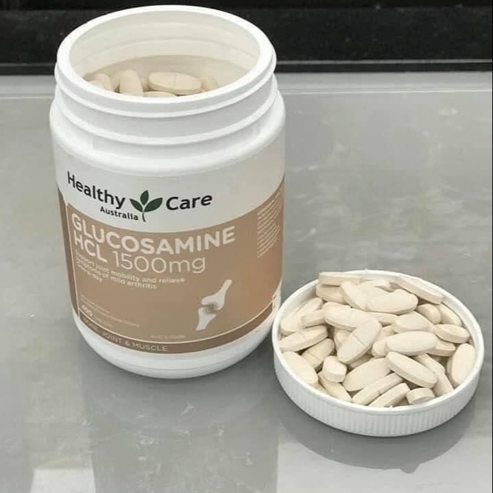 glucosamine hcl 1500mg healthy care 1