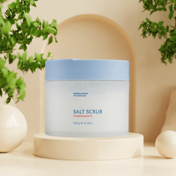 muoi tam seacret salt scrub pomegranate chinh hang