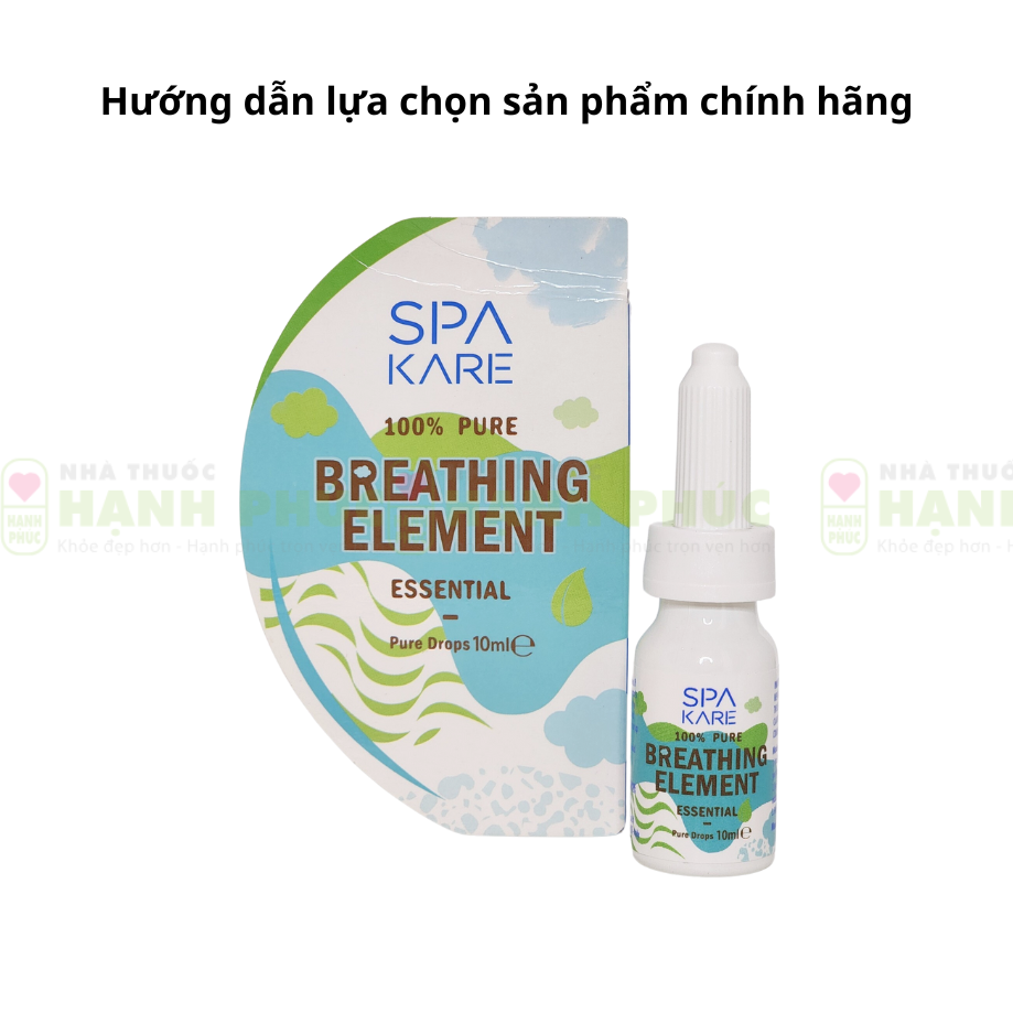 phan biet tinh dau spakare breathing element chinh hang