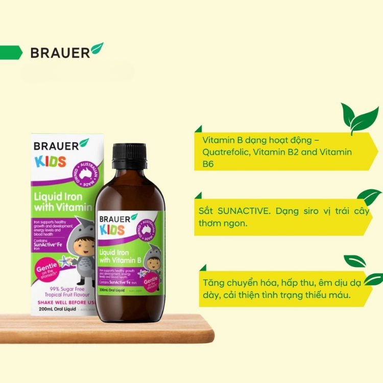 san pham brauer liquid iron with vitamin b