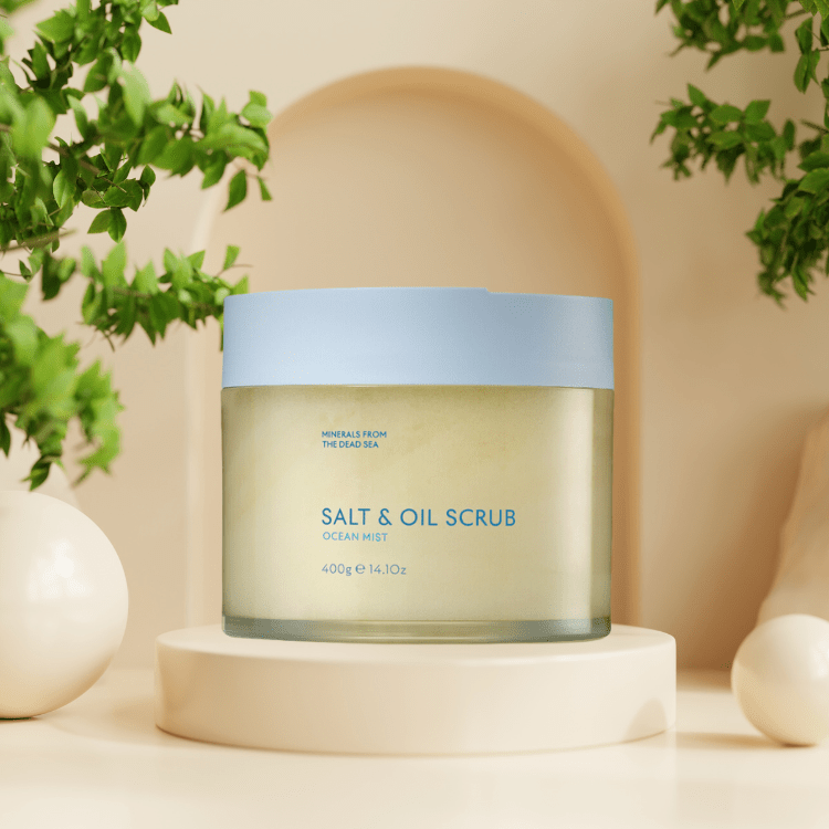 seacret ocean mist salt and oil scrub chinh hang