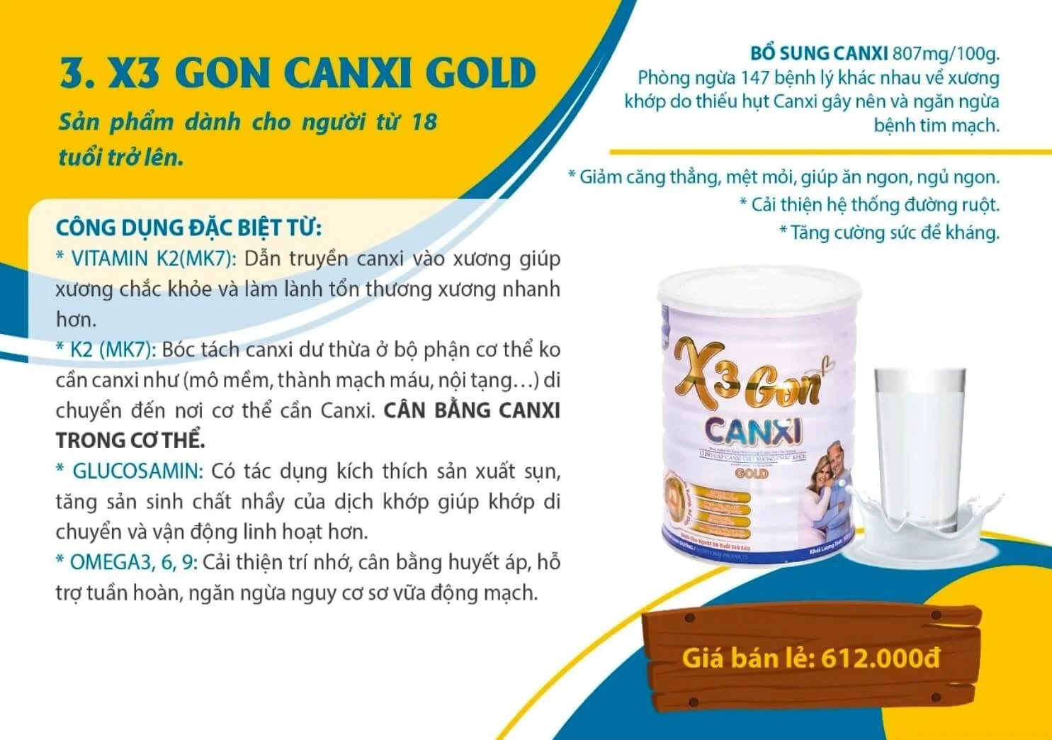 sua x3gon canxi 1