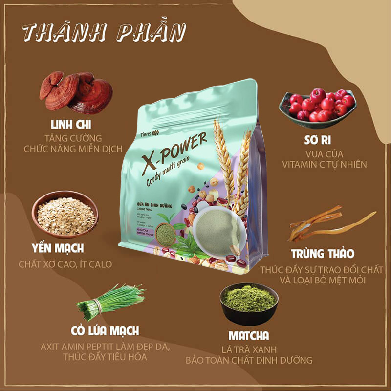 thanh phan x power matcha