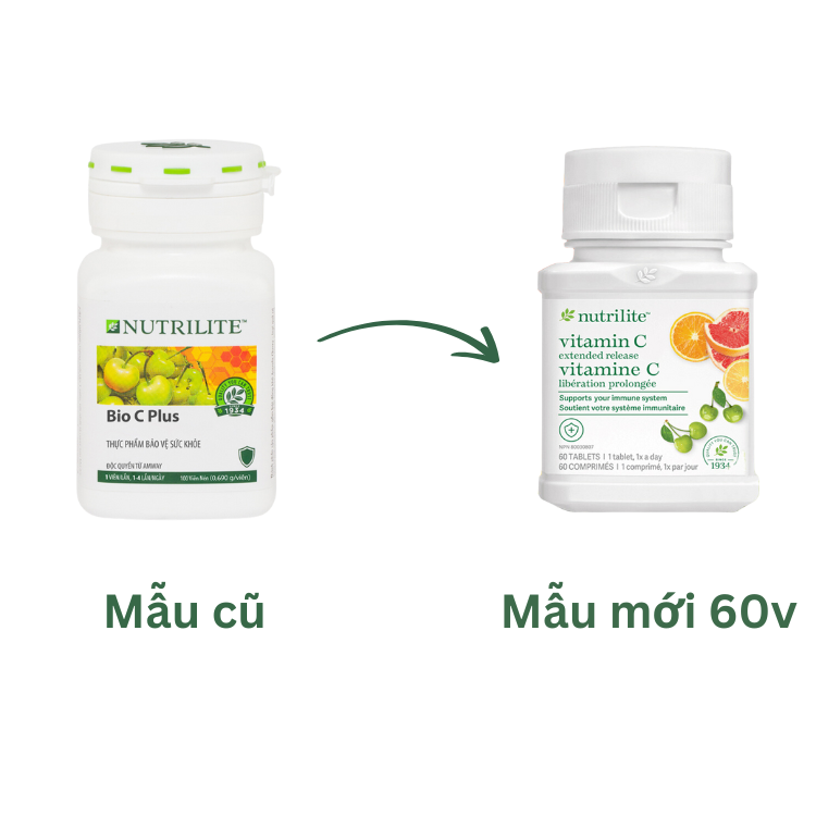 vitamin c amway 60v mau moi