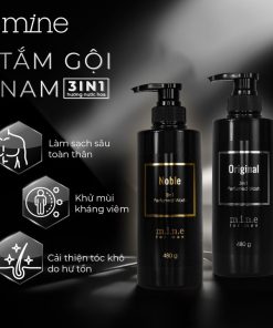 Combo 1 Tắm Gội Dưỡng Tóc Mine + 1 Nước Hoa Bm 25ml