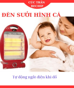 đèn Sưởi Hồng Ngoại Hình Cá / Quạt Sưởi điện Hình Cá / đèn Sưởi điện Hình Cá Ctb595 – Bechip