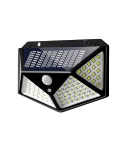 đèn Cảm Biến Năng Lượng Mặt Trời 100 Bóng Led