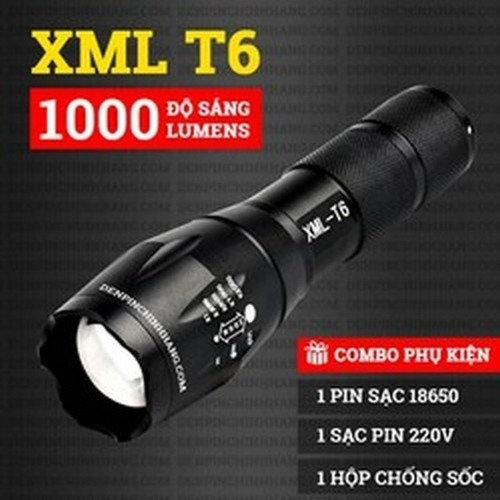 đèn Pin Siêu Sáng Led Xml-t6