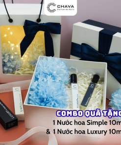 [combo Quà Tặng] 1 Nước Hoa Simple 10ml + 1 Nước Hoa Luxury 10ml – Chava