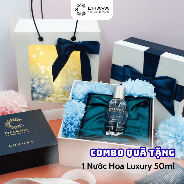 [combo Quà Tặng] 1 Nước Hoa Luxury 50ml (nam/nữ/unisex) – Chava