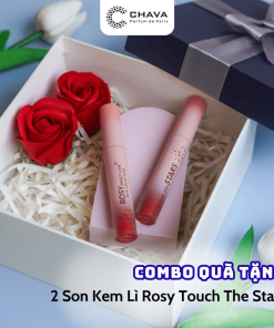 [combo Quà Tặng] 2 Son Kem Lì Touch The Stars – Rosy