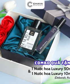 [combo Quà Tặng] 1 Nước Hoa Luxury 50ml (deborah/ruth/daniel) + 1 Nước Hoa Luxury 10ml (deborah/ruth/daniel) – Chava