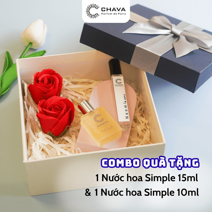 [combo Quà Tặng]1 Chava Simple 10ml + 1 Chava Simple 15ml – Chava