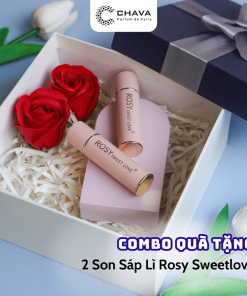 [combo Quà Tặng] 2 Son Sáp Lì Sweet Love – Rosy