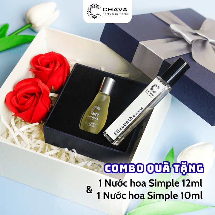 [combo Quà Tặng] 1 Nước Hoa Simple 12ml + 1 Nước Hoa Simple 10ml – Chava