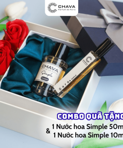 [combo Quà Tặng] 1 Nước Hoa Simple 50ml + 1 Nước Hoa Simple 10ml – Chava