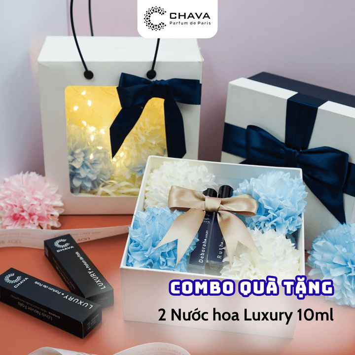 [combo Quà Tặng] 2 Nước Hoa Chava Luxury 10ml – Chava