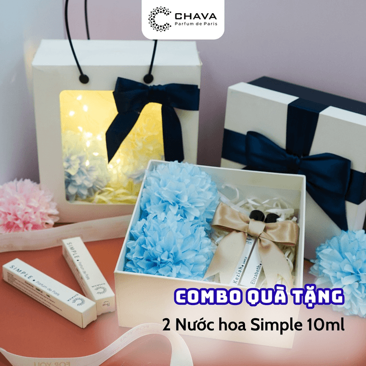 [combo Quà Tặng] 2 Chai Nước Hoa Simple 10ml – Chava