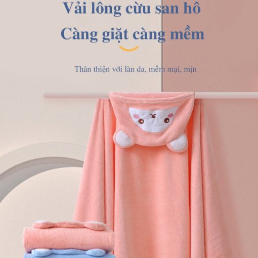 áo Choàng Tắm Cho Bé Lông Cừu Hình Thú 56619 – Lady’s Passion