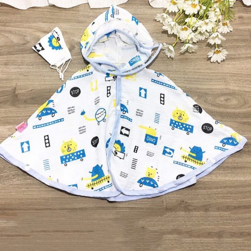 áo Choàng Chống Nắng Cho Bé Chất Muslin Xô Có Kính Chống Giọt Bắn Tặng Kèm Khẩu Trang – Lady’s Passion
