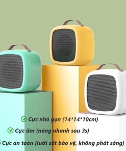 Máy Quạt Sưởi ấm Hình Loa Mini