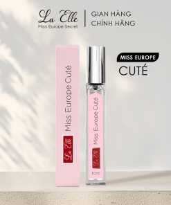 [1 Chai – 10ml] Nước Hoa Nữ La Elle Cute Eau De Parfum Hương Thơm Trẻ Trung, Thơ Mộng, Tươi Mát