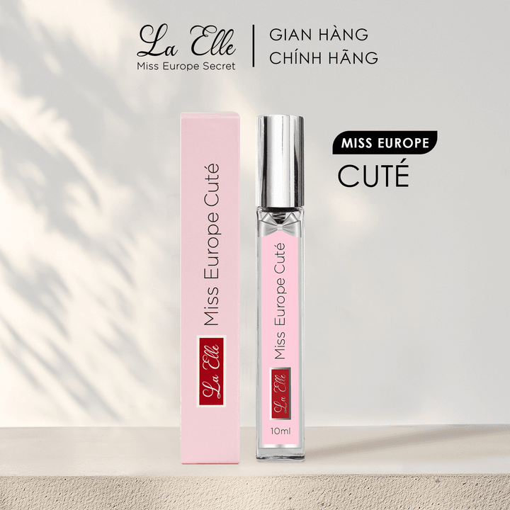 [1 Chai – 10ml] Nước Hoa Nữ La Elle Cute Eau De Parfum Hương Thơm Trẻ Trung, Thơ Mộng, Tươi Mát