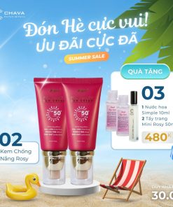 Combo 2 Kem Chống Nắng Rosyson Perfect Daily Sun Cream – Rosy