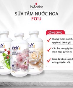 Sữa Tắm Fo’u Hương Thơm Nước Hoa, Anh đào, Quyến Rũ – Fobelife