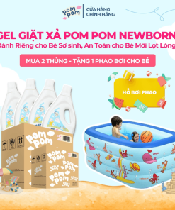 [2 Thùng 8 Chai 1.6l] – Dành Cho Bé Sơ Sinh – Gel Giặt Xả đậm đặc 2in1