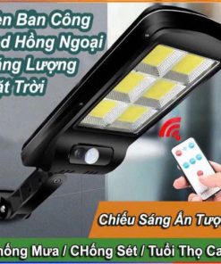 đèn Năng Lượng Mặt Trời Cảm Biến ánh Sáng đèn Led 6 Bóng Kèm điều Khiển Từ Xa Gd205 – Lady’s Passion