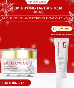 Kem Dưỡng Da Ban đêm Sắc Ngọc Khang 30g – Dưỡng ẩm Sáng Da – Mờ Nám Sạm