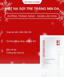 Mặt Nạ Sợi Tre Trắng Mịn Da – Sắc Ngọc Khang