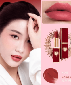 M.o.i-son Lì Cao Cấp Queen Of Rose No.5 Slay Red – Màu Hồng Nâu