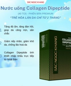 Nước Uống đẹp Da Collagen Dipeptide Sắc Ngọc Khang Phiên Bản Giới Hạn [hộp 30 Túi]