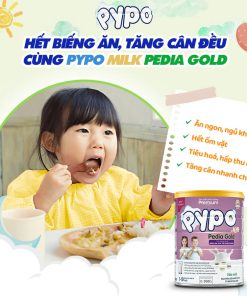 Sữa Bột Pypo Pedia Gold Dinh Dưỡng Giúp ăn Ngủ Ngon, Trẻ Từ 1-10 Tuổi 900g – Findkosts