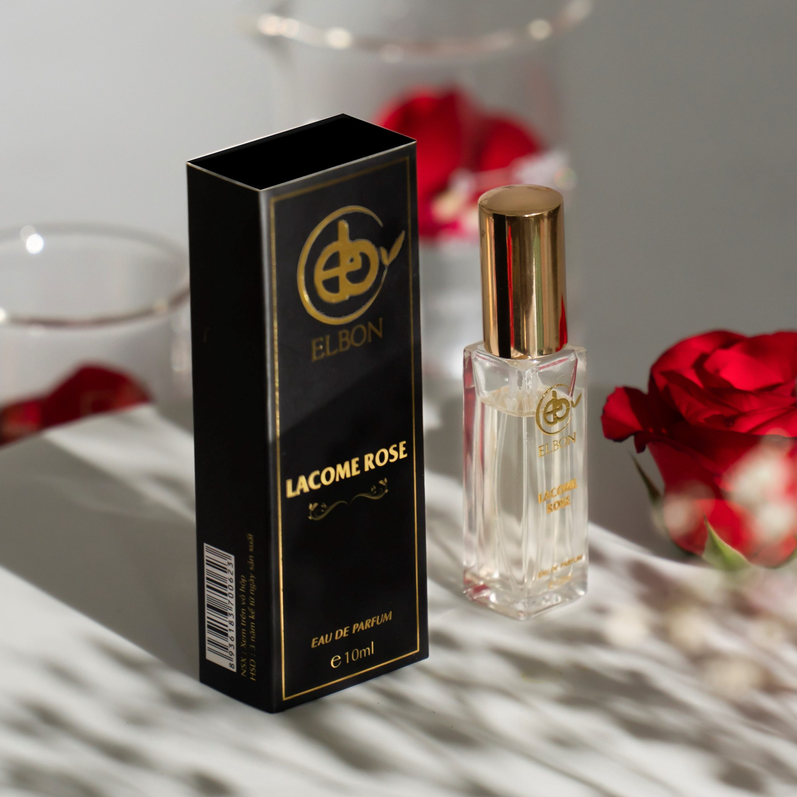 [ Không Hộp]nước Hoa Nữ Lacome Midnight Tresor Rose 10ml – Elbon