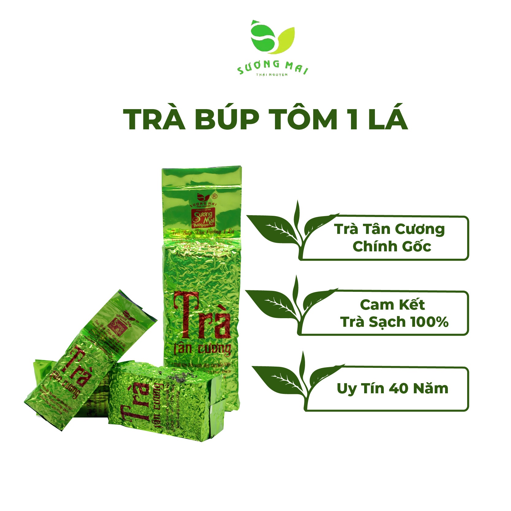 Trà Búp Tôm 1 Lá – Sương Mai