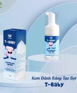 Bọt đánh Răng Trẻ Em T-baby – Hapi