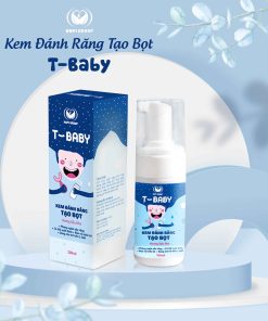 Bọt đánh Răng Trẻ Em T-baby – Hapi